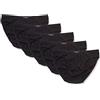 TOM TAILOR Mini Slip da Uomo, Confezione da 5 Pezzi, Confezione da 5 Pezzi, Nero (Black 9000), XL