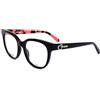 Love Moschino Montatura Love Moschino MOL599 UYY BLACK PATTERN RED 51/18/140 Donna