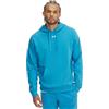Under Armour UA Rival Fleece Hoodie-Blu Uomini Felpa con Cappuccio Turchese M