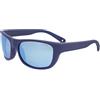 Polaroid Pld 7030/S, Occhiali da Sole Uomo, Blu (FLL/5X MATTE BLUE), 60