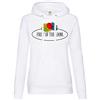 Fruit of the Loom Felpa con cappuccio donna, S