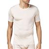 Paradise Silk Paradise seta pura maglia Mens girocollo maniche corte solido US S M L