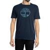 Timberland T-Shirt da Uomo con Logo ad Albero Kennebec River Blu Taglia XXL Codice TB0A2C2RZ02