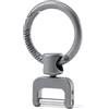 KeyUnity KA36M Titanium Side Pushing Key Ring, Quick Release Minimalist Split Keychain Ring für Karabiner, Autoschlüssel & Home Keys