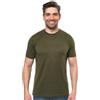 Merino.tech T Shirt Lana Merino - Intimo Termico Uomo Lana Merinos - Maglietta Trekking Uomo con Strato Base Leggero (Dark Olive, XX-Large)