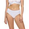Triumph Slip da Donna Feel of Cotton Midi, Bianco, 44