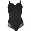 GIOS - Body Donna Carla Coppa C, Nero, 6