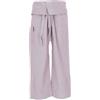 GURU SHOP Pantaloni da pescatore in cotone solido, pantaloni avvolgenti, pantaloni da yoga, taglia unica, uomo/donna, palissandro, Taglia unica
