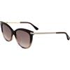 Jimmy Choo Occhiali da Sole AXELLE/G/S Brown shaded beige 56/16/145 Donna