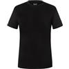 super.natural M Sierra140 Tee Maglietta, Nero, L Uomo