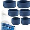 BeltBro Pro For Men - Cintura elastica BeltPro senza fibbia, con imbottitura ultra morbida, adatta per passanti da 3,8 cm, Denim, 6 Pacchetto