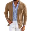 Generic Blazer da abito per uomo a maniche lunghe, giacca da uomo UK slim fit, smart casual, business, giacca da abito sottile, blazer sportivo da uomo, completi leggeri da uomo, completi quotidiani, giacche