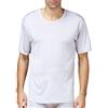 Paradise Silk Paradise seta pura maglia Mens girocollo maniche corte solido US S M L