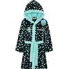 MINECRAFT Accappatoio Bambino Incappucciato Vestaglia in Pile con Tasche Creeper Abbigliamento da Casa Regalo Ragazzo (7-8 Anni, Verde Acqua)