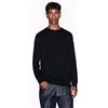 Armani Exchange Icon Project, Embroidered Logo, Maglione Uomo, Nero, M