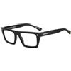 Dsquared2 D2 0130 807/19 BLACK Eyewear Man Standard, Standard, 54