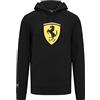 PUMA Felpa con Cappuccio Scuderia Ferrari Big Shield da Uomo