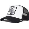 Goorin Bros. Exxxtreme Zebra Black White Adjustable Trucker cap