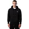 NORTH SAILS Felpa con Cappuccio Uomo con Mini Logo e Tasca a Marsupio (Nero, S)