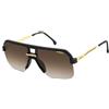 Carrera Occhiali da Sole 1066/S MATTE BLACK/BLACK BROWN GREEN ANTIREFLEX 63/12/145 uomo
