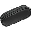 Ashlie Leather Doppio Custodia Per Occhiali Di Pelle 4301_21 Nero