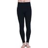Paradise Silk - Pantaloni termici - uomo nero X-Large