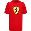 PUMA Scuderia Ferrari - Maglietta con Scudo - Rosso - Uomo - Taglia: XXL