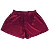Jasmine Silk Boxer classici da uomo in seta bordeaux, Borgogna, L