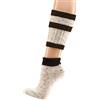 krautwear - Calze - Uomo Natur-tweed/Dunkelbraun 43/46