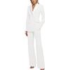 Botong Doppio Petto Donne Vestito 2 PC Business Pantaloni Abiti Vestito Elegante Casual Smoking Formale