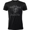 BLT DISTRIBUTION SRL T-Shirt Motorhead Bastards. Maglietta Rock Ufficiale Nera. Band Heavy Metal. Cotone. Unisex. Adulto Ragazzo.