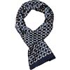 UK_Stone Sciarpa da uomo in 100% pura seta, motivo cachemire a pois, stile vintage, doppio strato, da uomo, Taglia unica