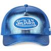 Von Dutch Cappello Uomo e Donna, Trucker Reptile, Blu BL
