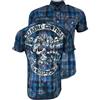 Xtreme Couture by Affliction - Camicia da uomo con bottoni, motivo: Dont Tread