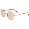 Jimmy Choo Occhiali da Sole MARILIA/G/SK Gold nude 63/15/140 Donna