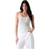 Guess Canottiera Rosalyn senza maniche Eco Donna