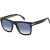 Beckham David Beckham DB 7000/S FLAT WR7/08 BLACK HAVANA Sunglasses Man Standard, Standard, 54