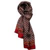 UK_Stone - Foulard da uomo, 100% seta, sciarpa vintage, Taglia unica