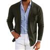 Generic Blazer da abito per uomo a maniche lunghe, giacca da uomo UK slim fit, smart casual, business, giacca da abito sottile, blazer sportivo da uomo, completi leggeri da uomo, completi quotidiani, giacche