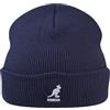 Kangol Berretto con Risvolto Donna/Uomo - Beanie Lavorato a Maglia Inverno Autunno/Inverno - Taglia Unica Blu