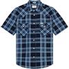 Wrangler Maglietta da Uomo SS Western, Latigo Indigo, S