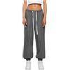 Urban Classics Ladies Light Denim Joggers Donna Pantaloni Tuta Nero 100% Cotone