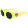 Chiara Feragni Chiara Ferragni Cf 7004/s 40G/IR YELLOW Sunglasses Women's Acetate, Standard, 50