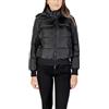 Armani Exchange Icon Project da Donna, Toppa con Logo, Giacca Corta, Nero, L, Nero, L