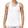 Paradise Silk Pure Silk Knit Canotta da uomo tinta unita US S M L bianco M