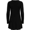 ONLY ONLTESSIE Vestito Corto | Knit Fit, Maniche lunghe, Casual, Temperatura massima 30°C ciclo delicato