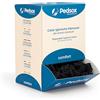 Pedsox, Calze Igieniche Monouso per Prova Calzature, Espositore 1000 Pezzi Sfusi, Linea Comfort, Unisex, Taglia Unica, Nero