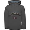 Napapijri Giacca da uomo, Grigio scuro Monocromatico Np0A4Gmch98, XL