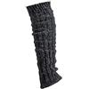 krautwear® - Scaldamuscoli per gambe da donna, 1 paia di scaldamuscoli a maglia grossa con lana di alpaca e lana di alpaca, soffice, 30 cm, colore nero, bianco, grigio, beige Anthrazit
