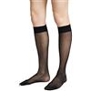 Wolford Individual 10 Knee-Highs Calzamaglia, 10 DEN, Nero, S Donna